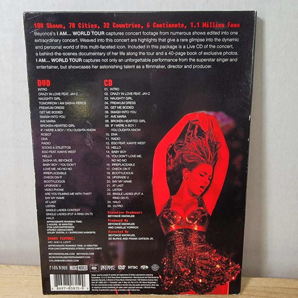 DVD Beyonce: I Am World Tour (DVD ONLY)