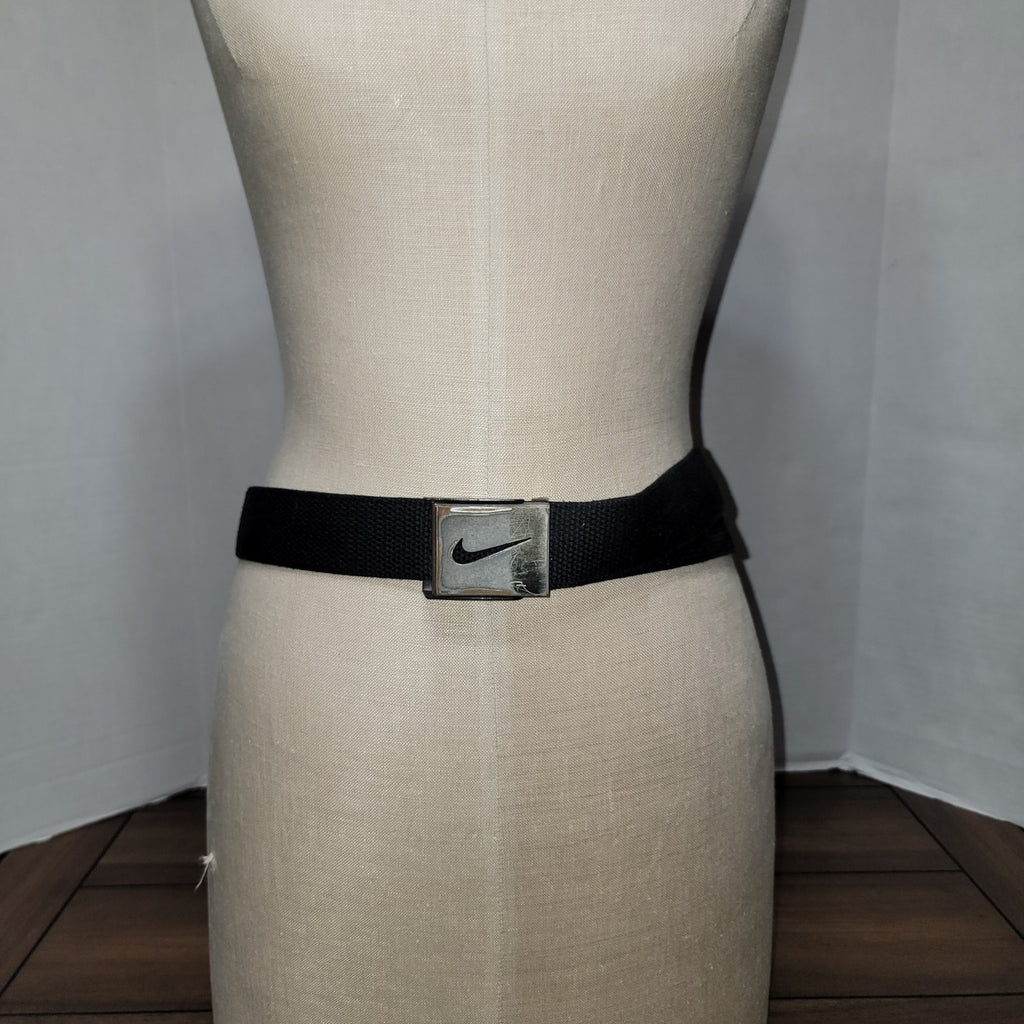 Nike Black Fabric Belt 48.5"
