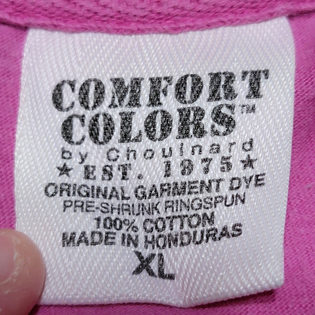 Buc-ee's Pink Tee (Comfort Colors) "Follow Your Arrow" - Size XL