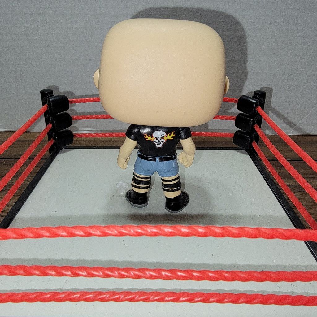 Set of 5 Funko POP! WWE RAW Wrestling Ring and 4 Vinyl Figures