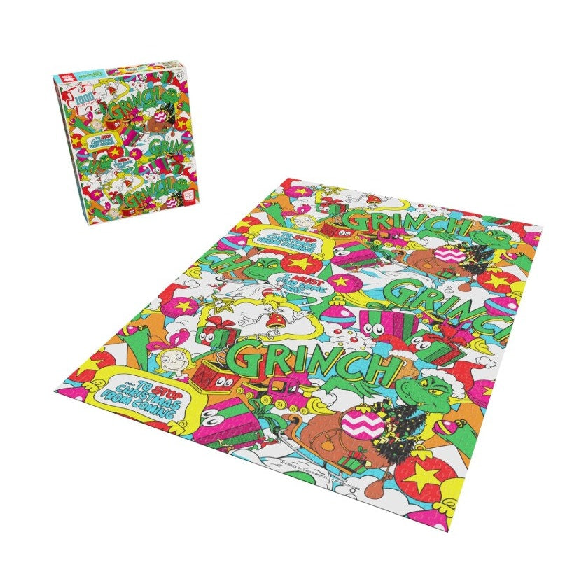 The OP Puzzles Dr. Seuss The Grinch Collage 1000 Pc Puzzle