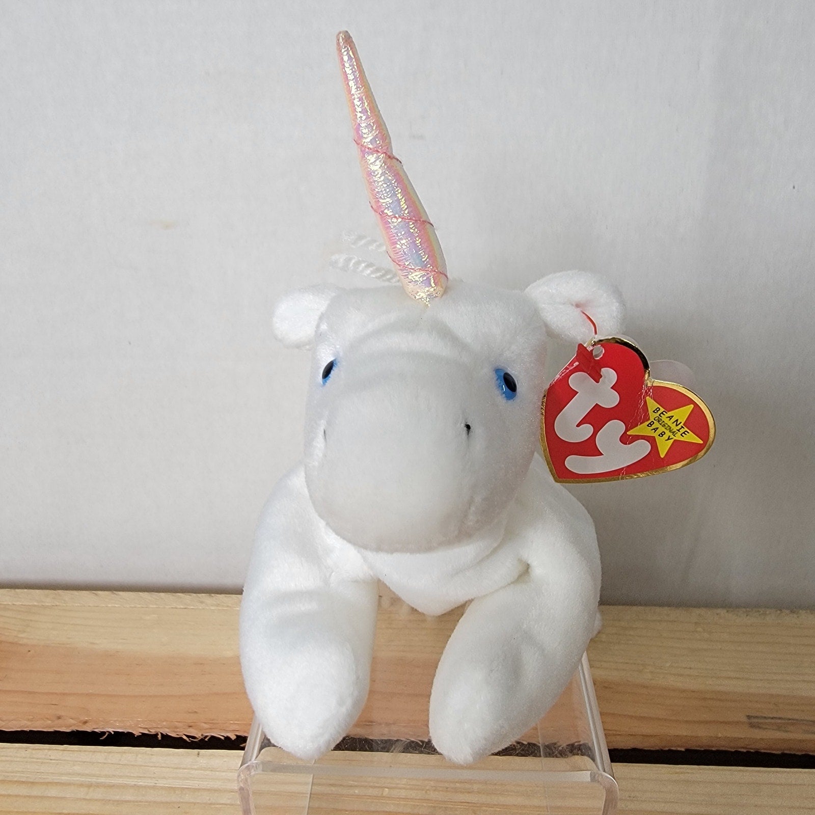 VINTAGE TY Beanie Babies Mystic The Unicorn Plush w/ Tags