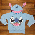Disney Kids Stitch Pullover Hoodie - Size Small (6/6x)