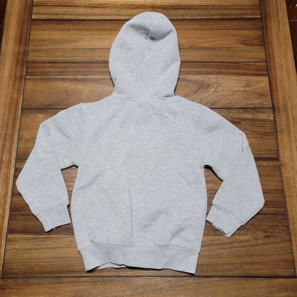 Officially Licensed FDNY Kids LS Grey Pullover Hoodie FDNY - Size Small (6/8)