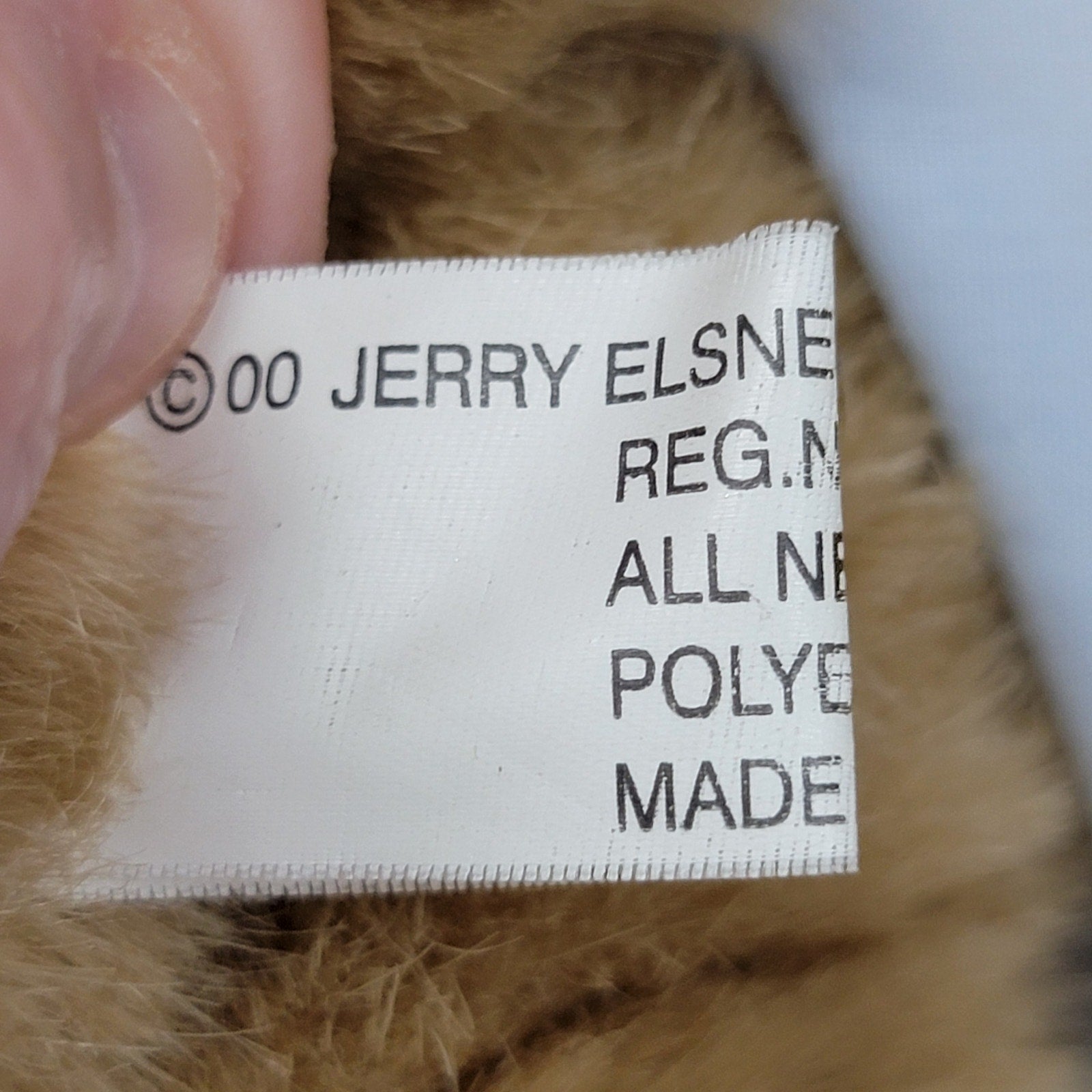 RETIRED Jerry Elsner "Get Well" Plush Teddy Bear w/ Foot Cast