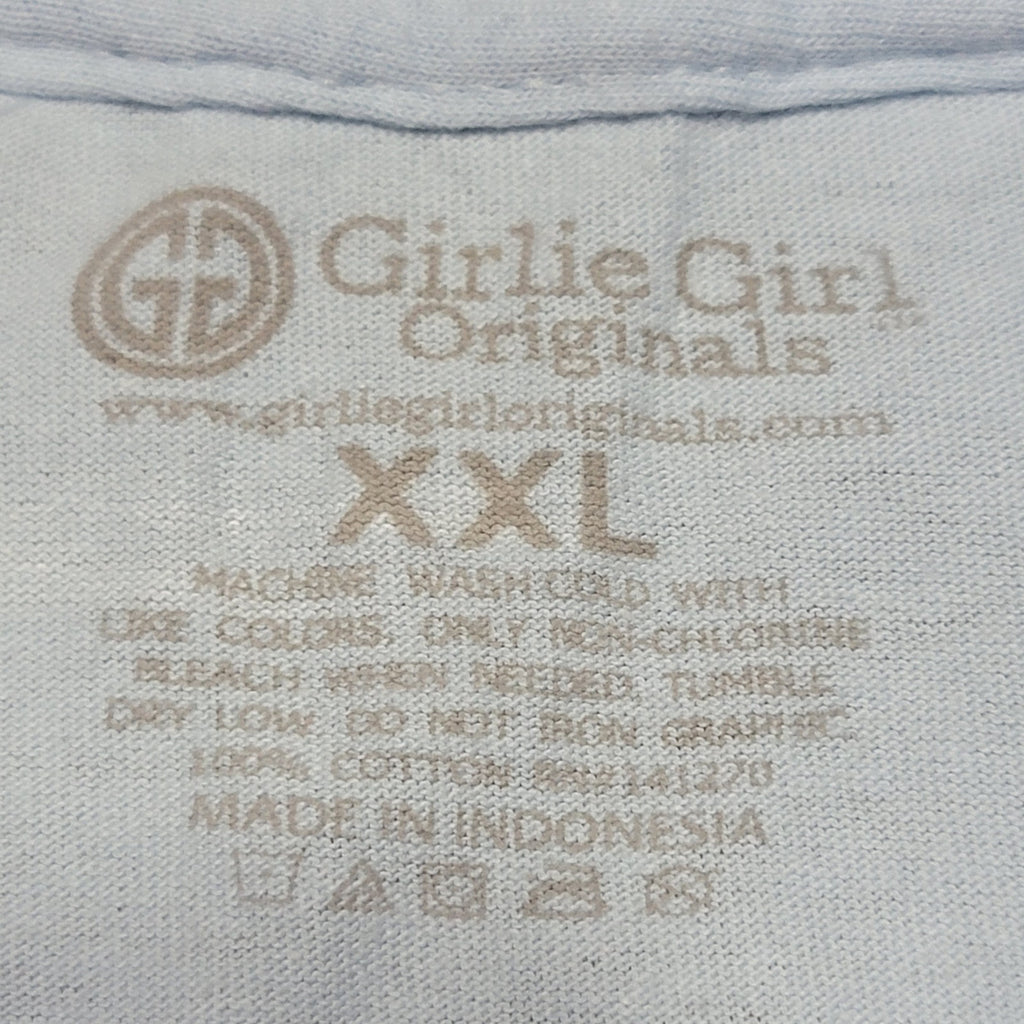 Girlie Girl Originals Blue Tee "All American Girl" Beach Set - Size XXL