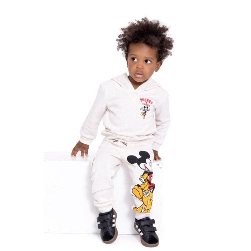 2 Pc Toddler Disney Mickey & Friends Hoodie & Sweatpants Jogger Set - Size 5T
