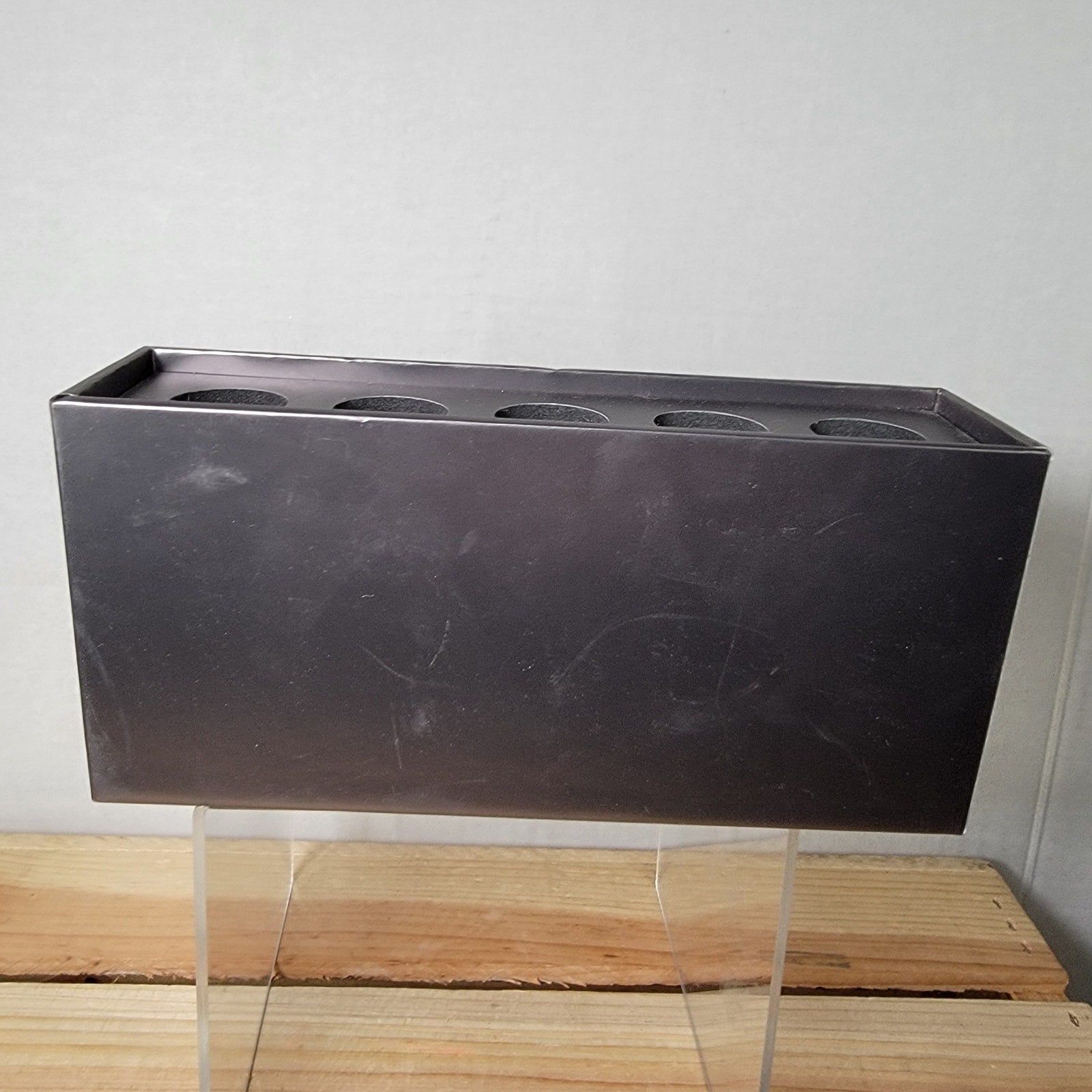 Grey Jeffree Starr Cosmetics Velvet Trap Makeup Display Holder - NWOT