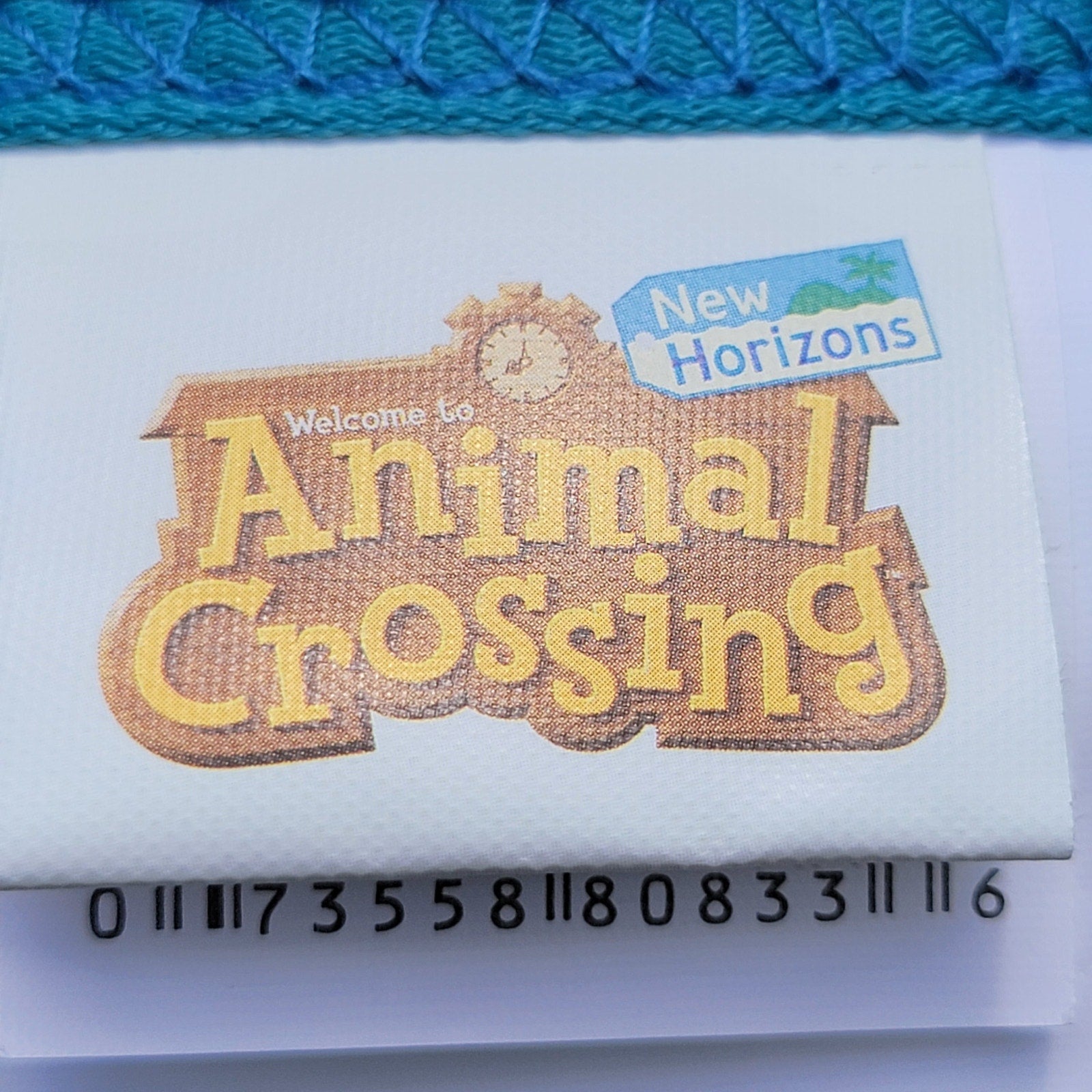 New Horizons Animal Crossing 3 Bears Teal Fleece Throw - 39" x 50"