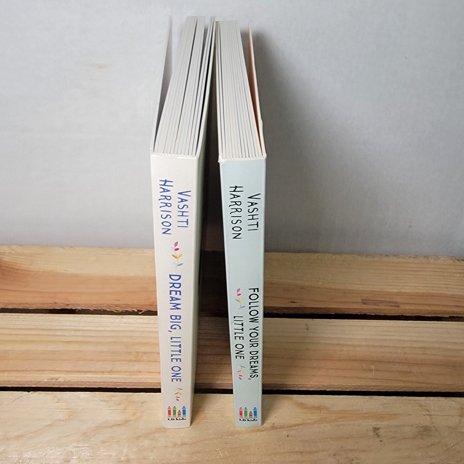 Set of 2 Board BOOKS: Follow Your Dreams, Little One & Dream Big Little One