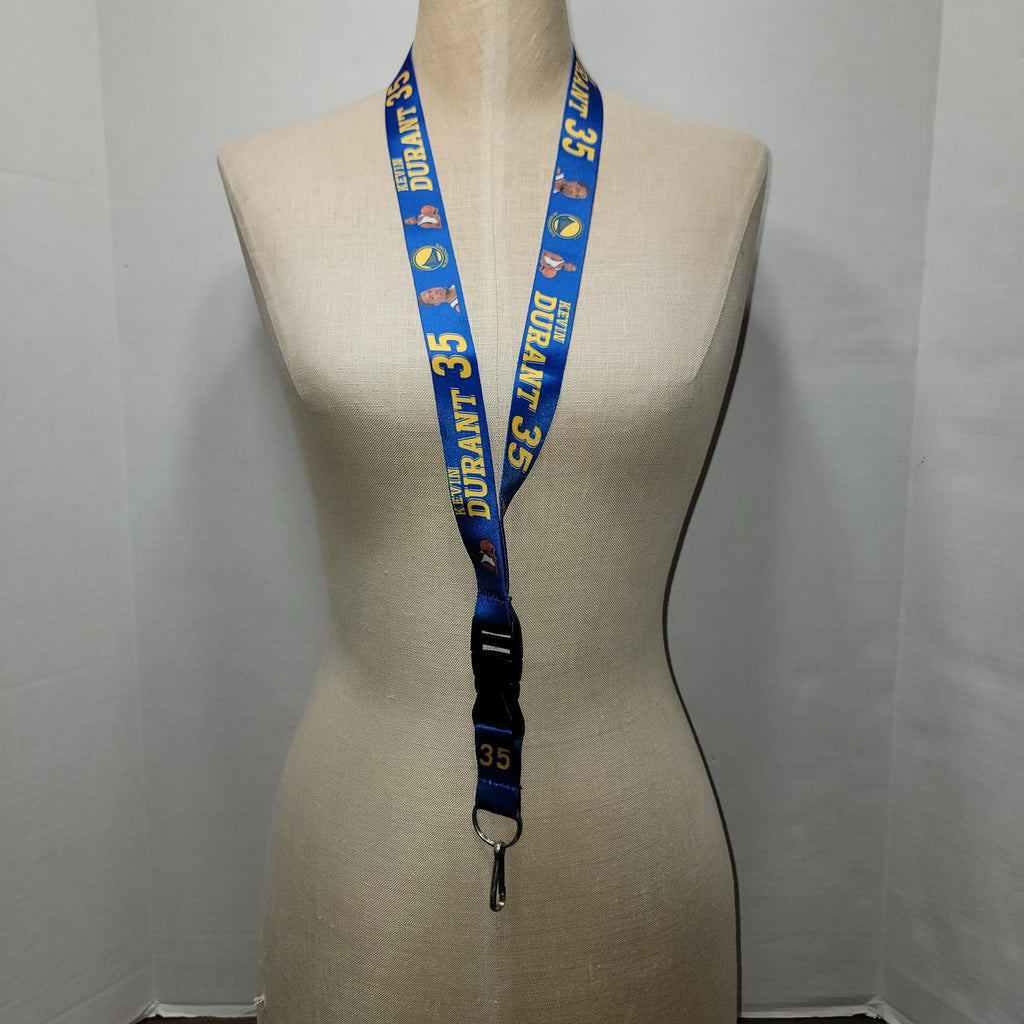 Golden State Warriors Kevin Durant Lanyard w/ Detachable Clip