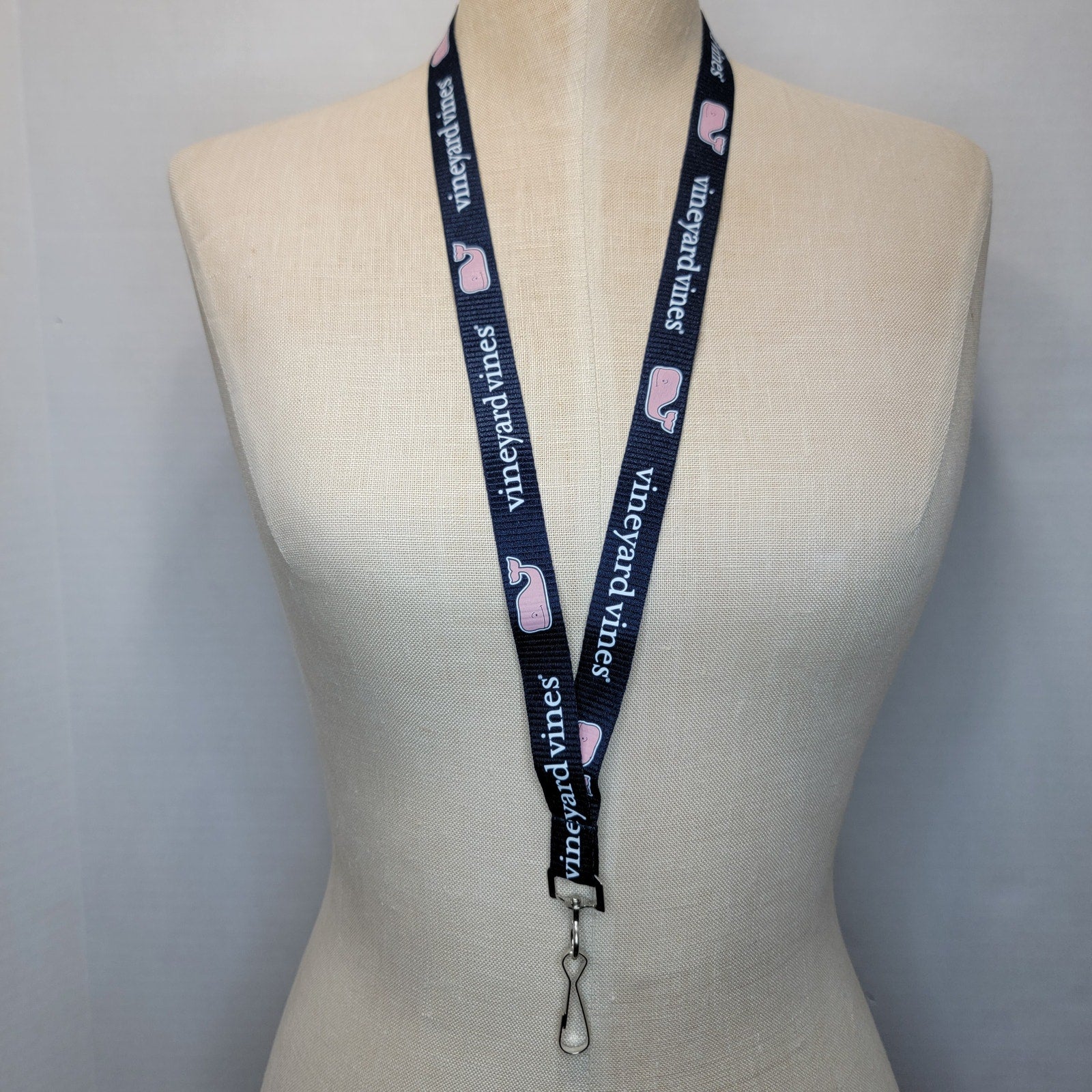Set of 3 Lanyards: Grinch's Grotto White & Mint and Vineyard Vines