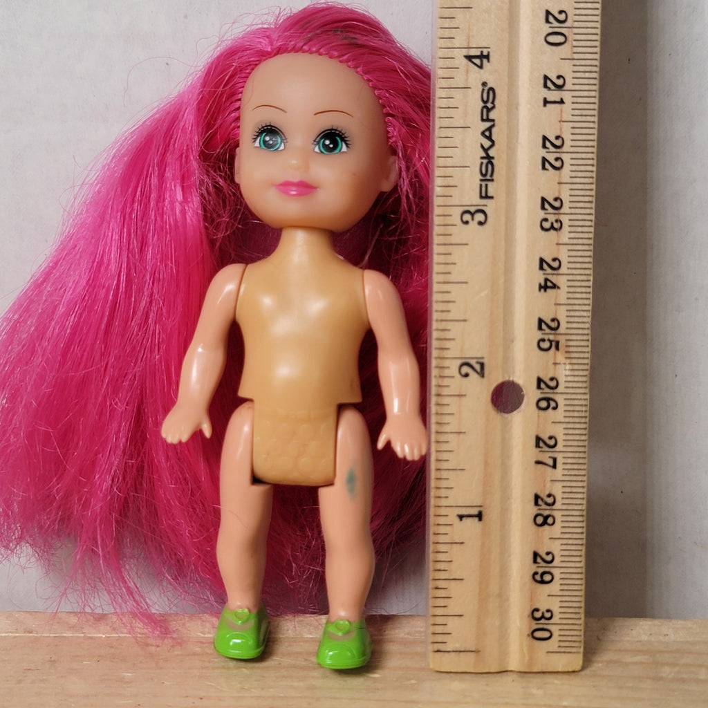 Funville Sparkle Girlz Little Friends Mini Doll w/ Pink Hair