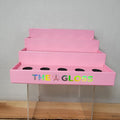 Jeffree Starr Cosmetics Pink Makeup Display Holder: The Gloss - NWOT