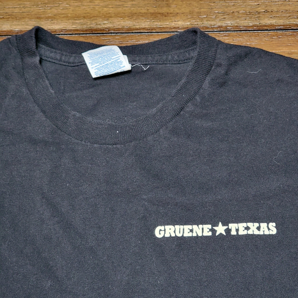 Gruene Texas Black Unisex Tee (Delta) "General Store 1878" - Size Large