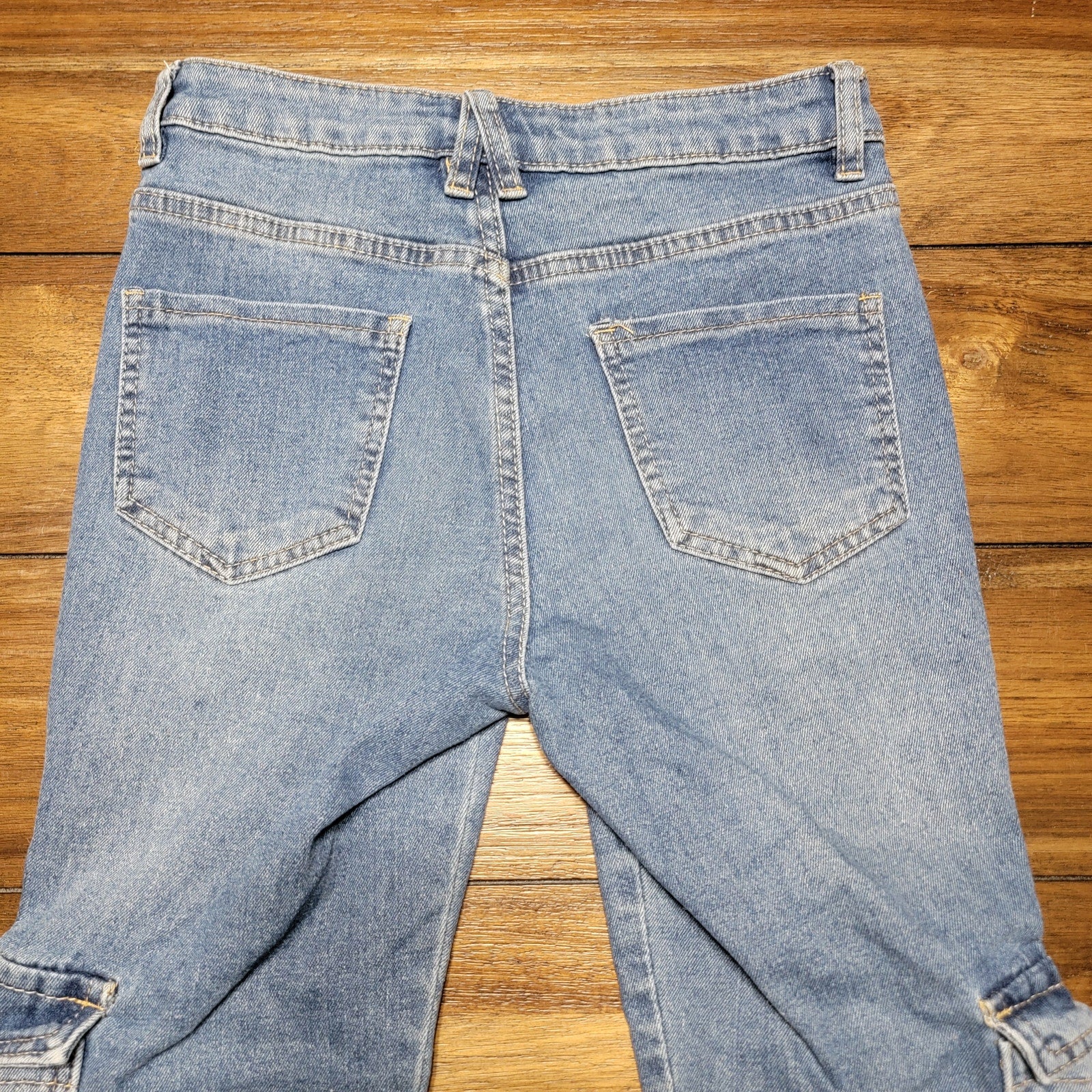 Banjara Cargo Jeans w/ Raw Hem - Size 1/24