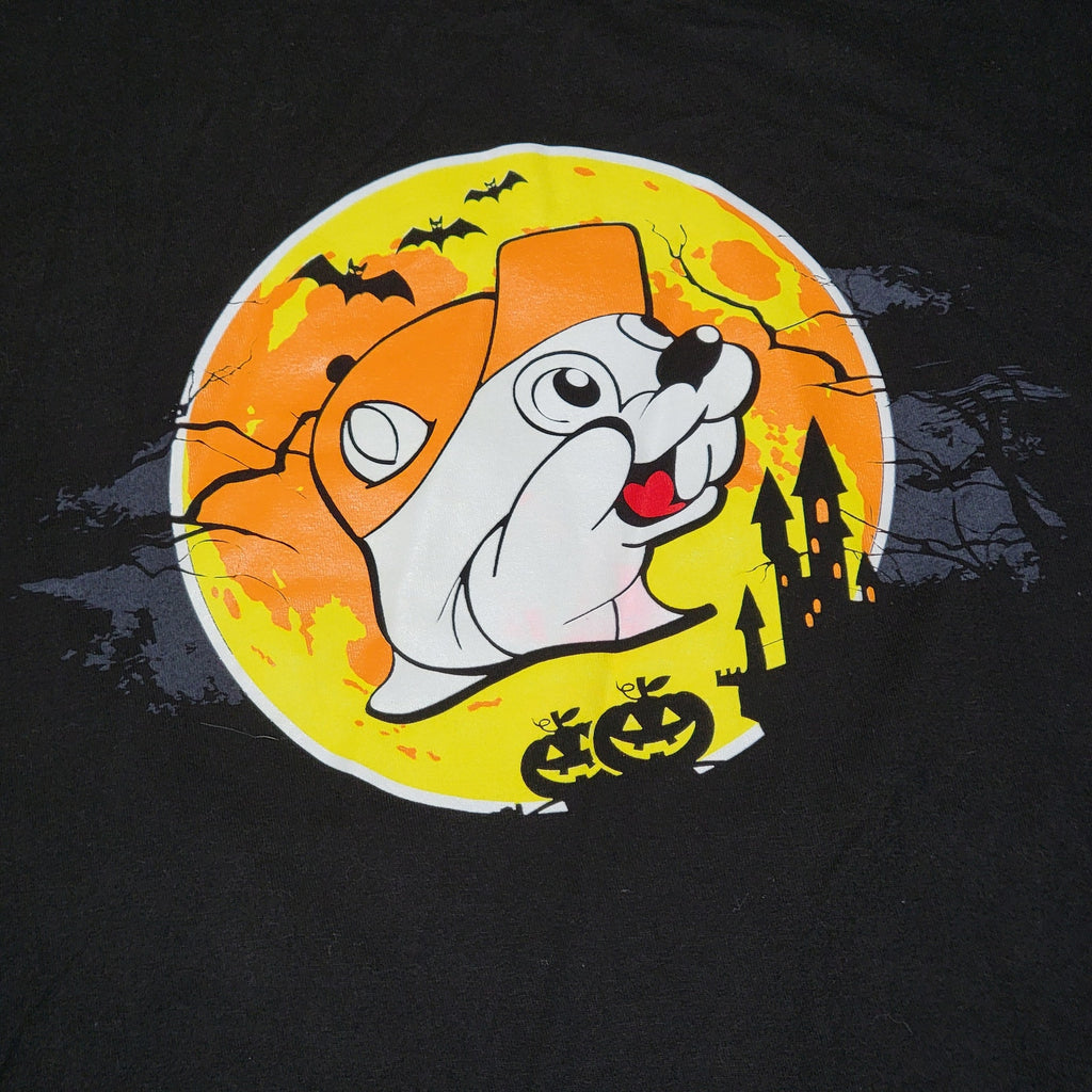 Buc-ee's Halloween Black Unisex Glow-In-The-Dark Tee "Let's Boo This" - Size XL