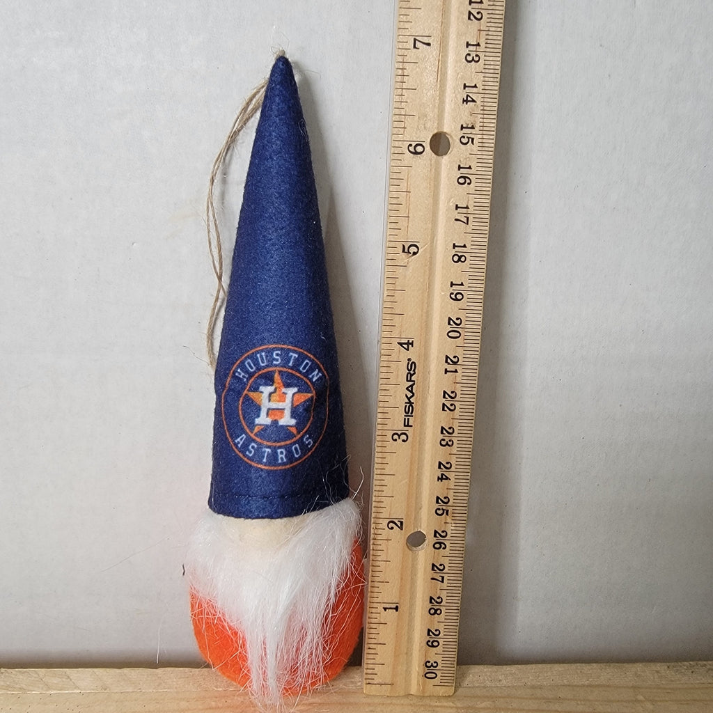 Houston Astros Holiday Gnome Ornament