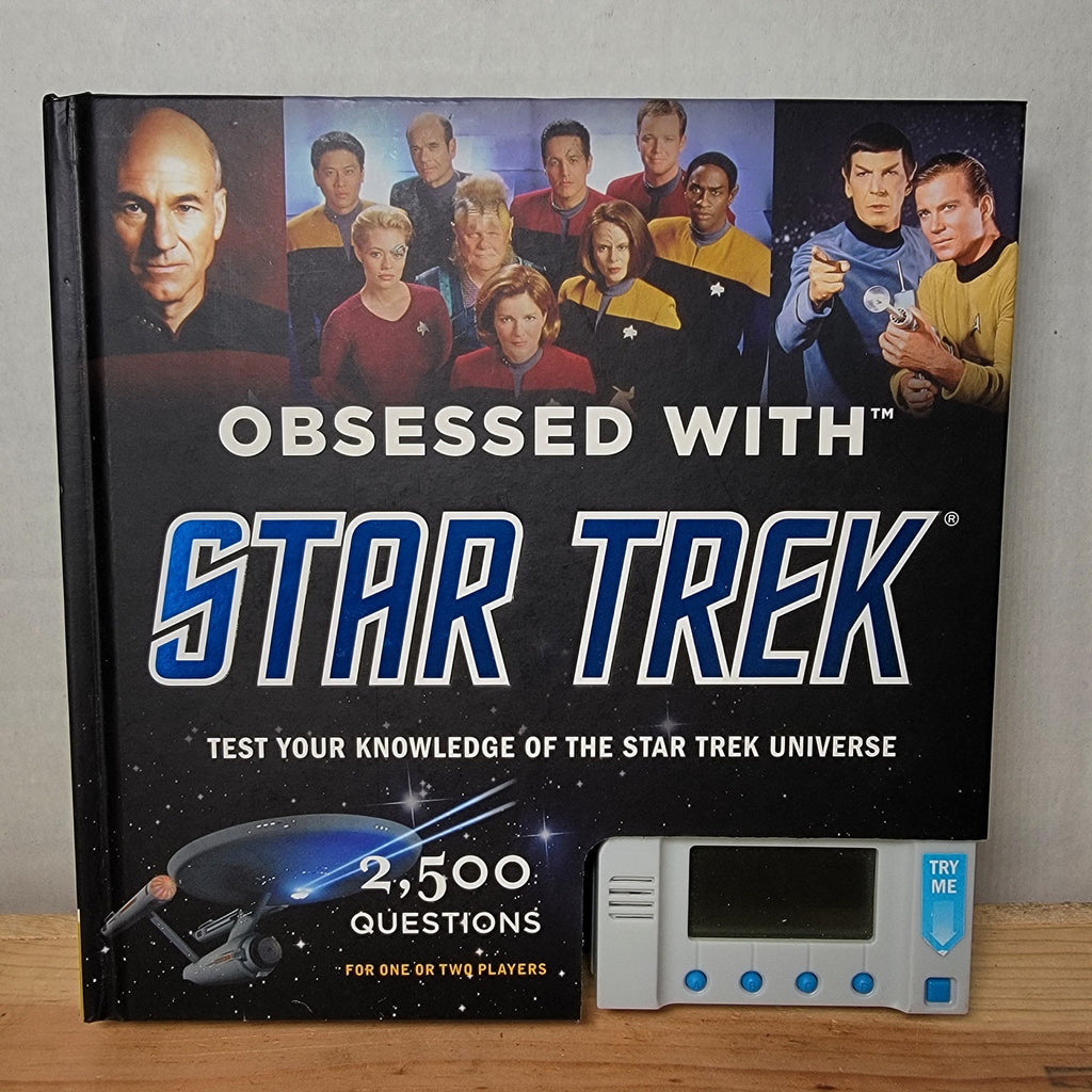 BOOK Obsessed With Star Trek Trivia Book