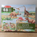 Melissa & Doug Prehistoric World Dinosaurs 48 Piece Floor Puzzle