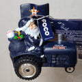 MLB Houston Astros Christmas Ornament Santa on a Tractor - NWT