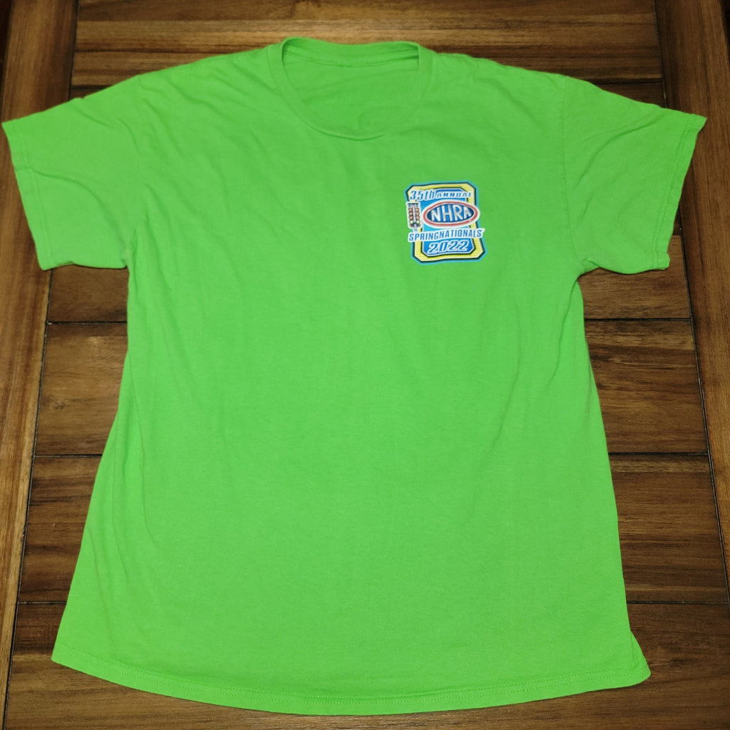 NHRA Unisex Tee "35th Annual Spring Nationals 2022 Houston Texas" - Size Large