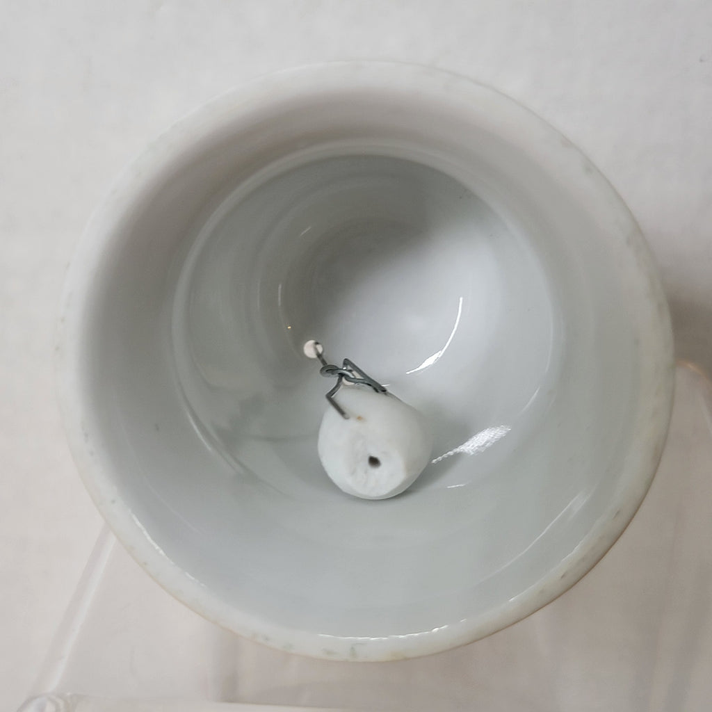West Virginia Ceramic Souvenir Bell w/ Cardinal