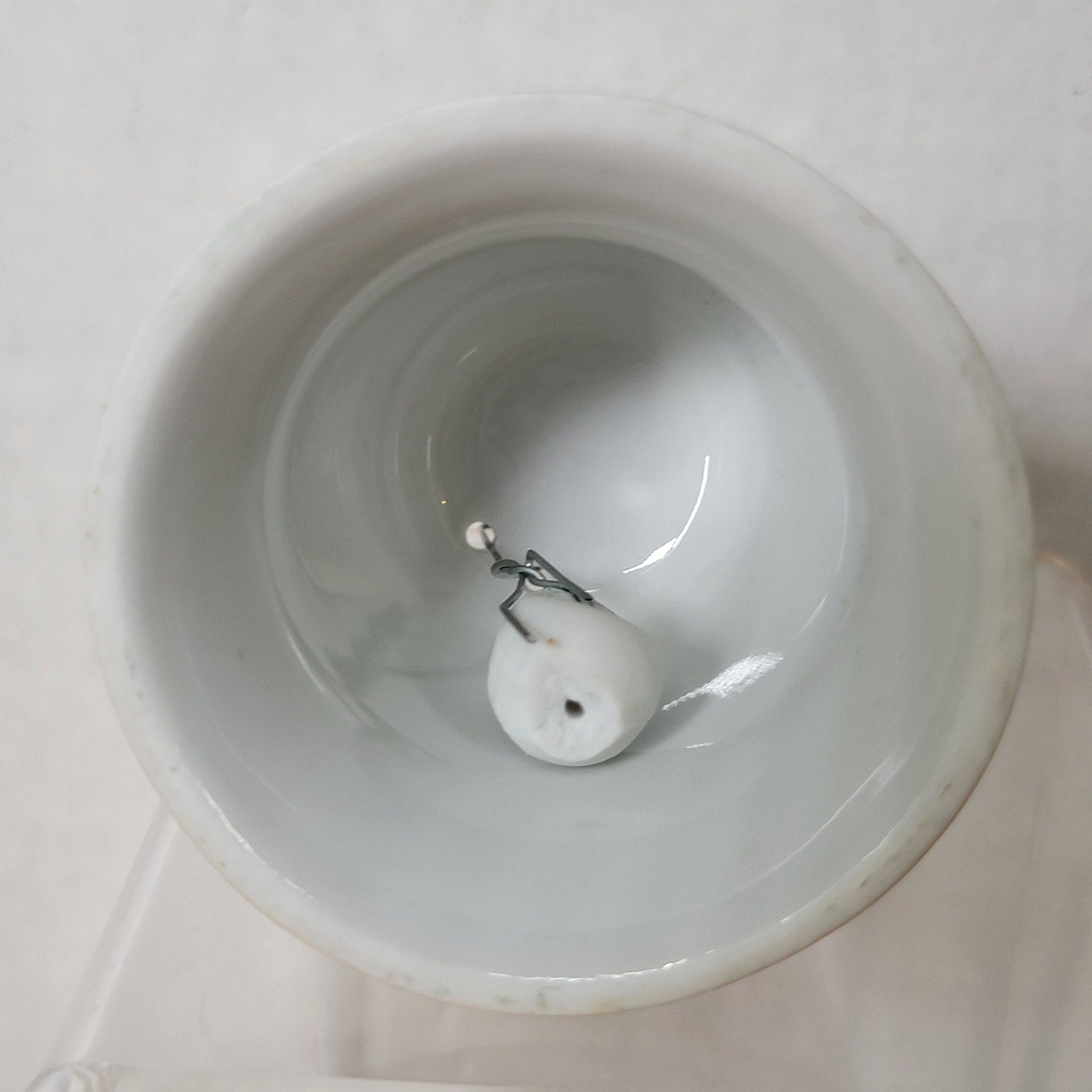 West Virginia Ceramic Souvenir Bell w/ Cardinal