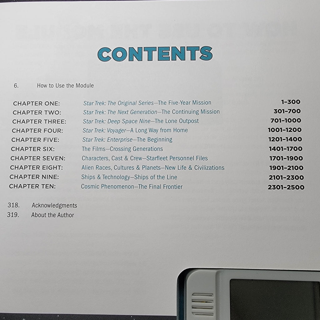 BOOK Obsessed With Star Trek Trivia Book