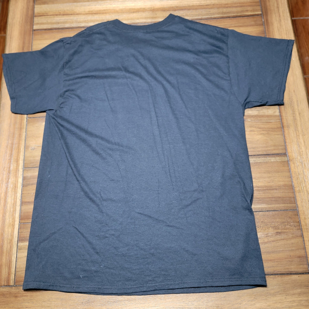 Tracheotomy Black Unisex Tee "Compulsory Bloodshed" - Size Large