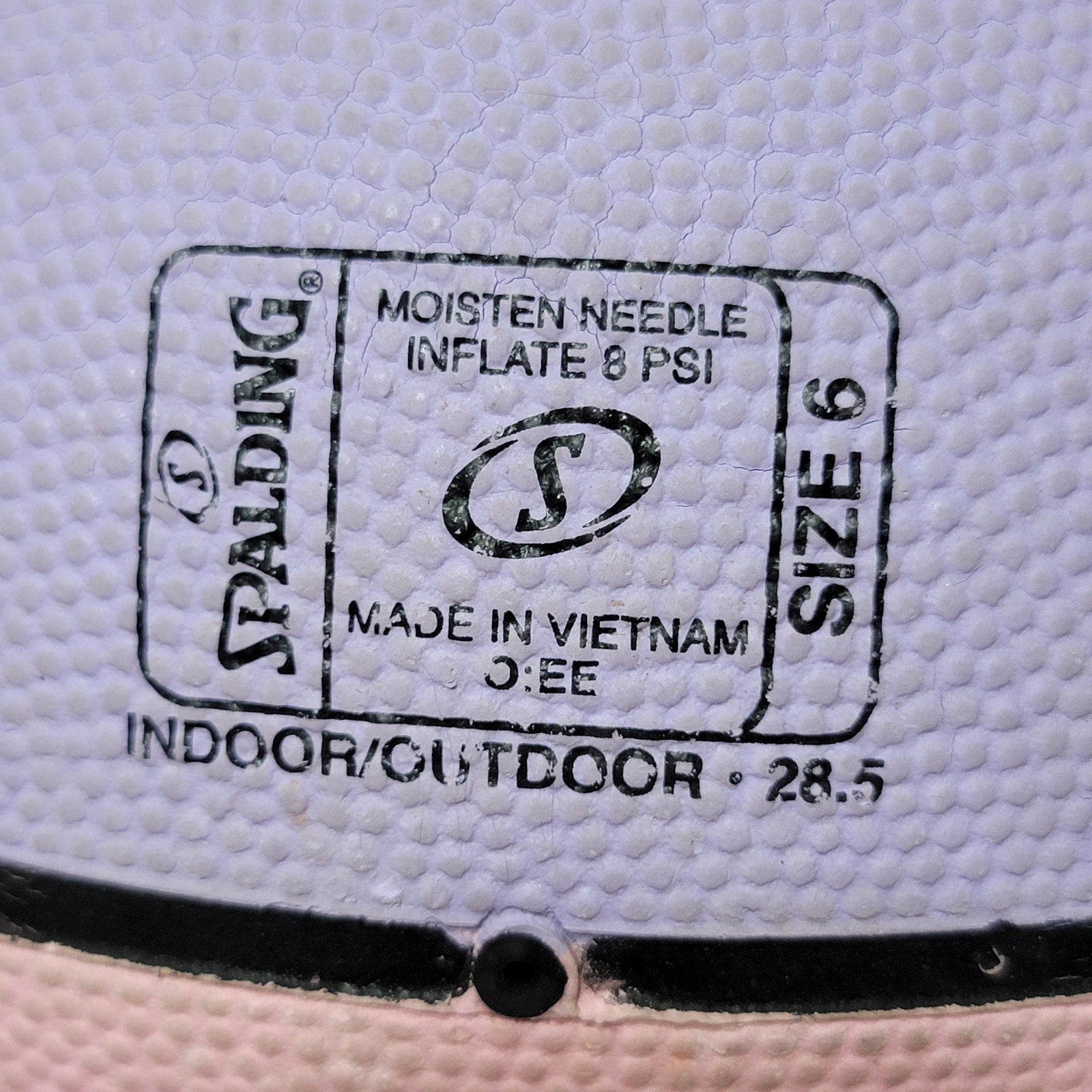 Spalding 28.5 Street Performance All Surface Pink & Purple Basketball