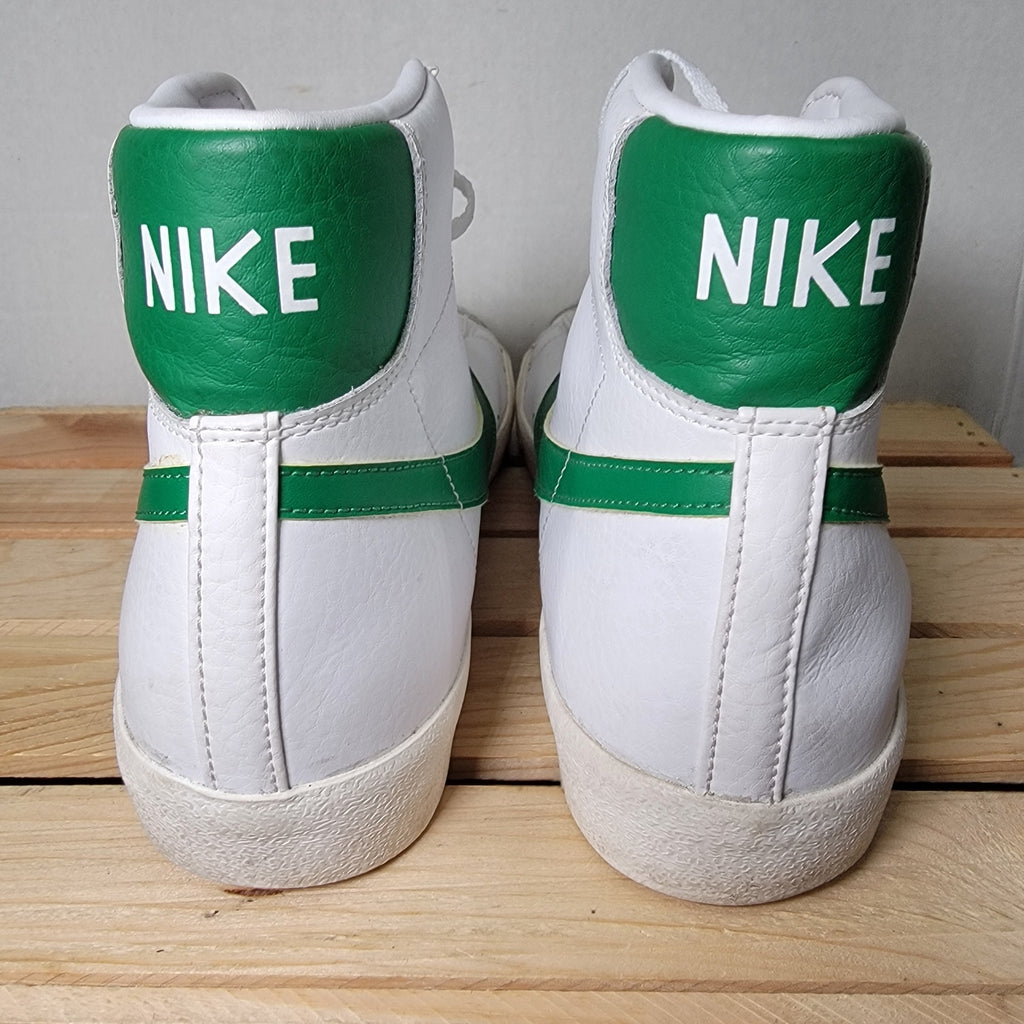 Nike Blazer Mid '77 Vintage White Pine Green Sneaker - Size 13