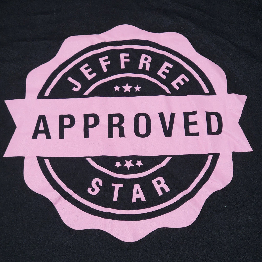 Jeffree Star Cosmetics Black Unisex Tee "Jeffree Star Approved" - Size 2X