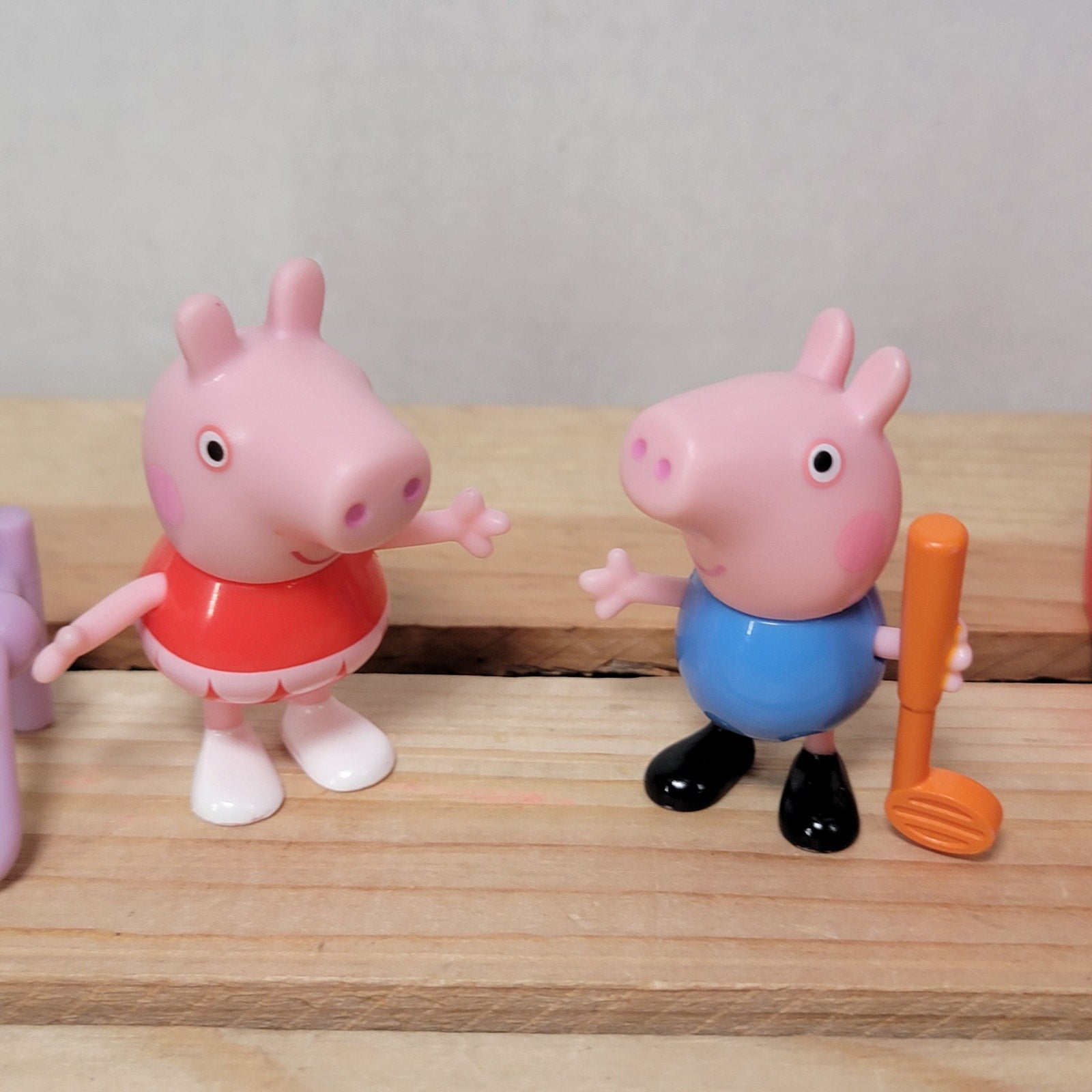 5 Pc Peppa Pig Playset: Peppa At the Fairground and Ballet