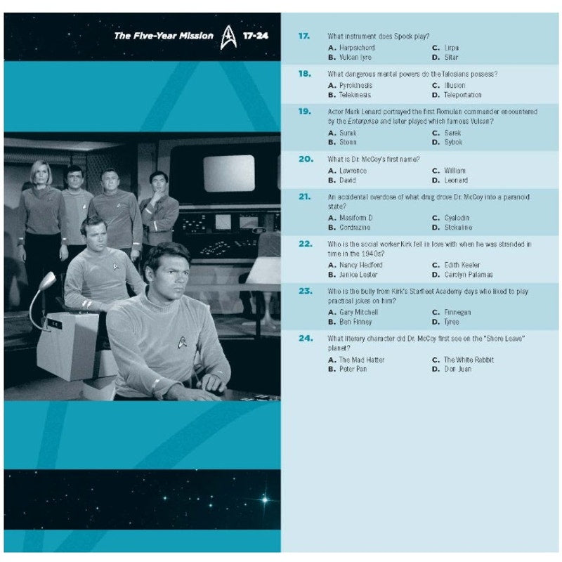 BOOK Obsessed With Star Trek Trivia Book
