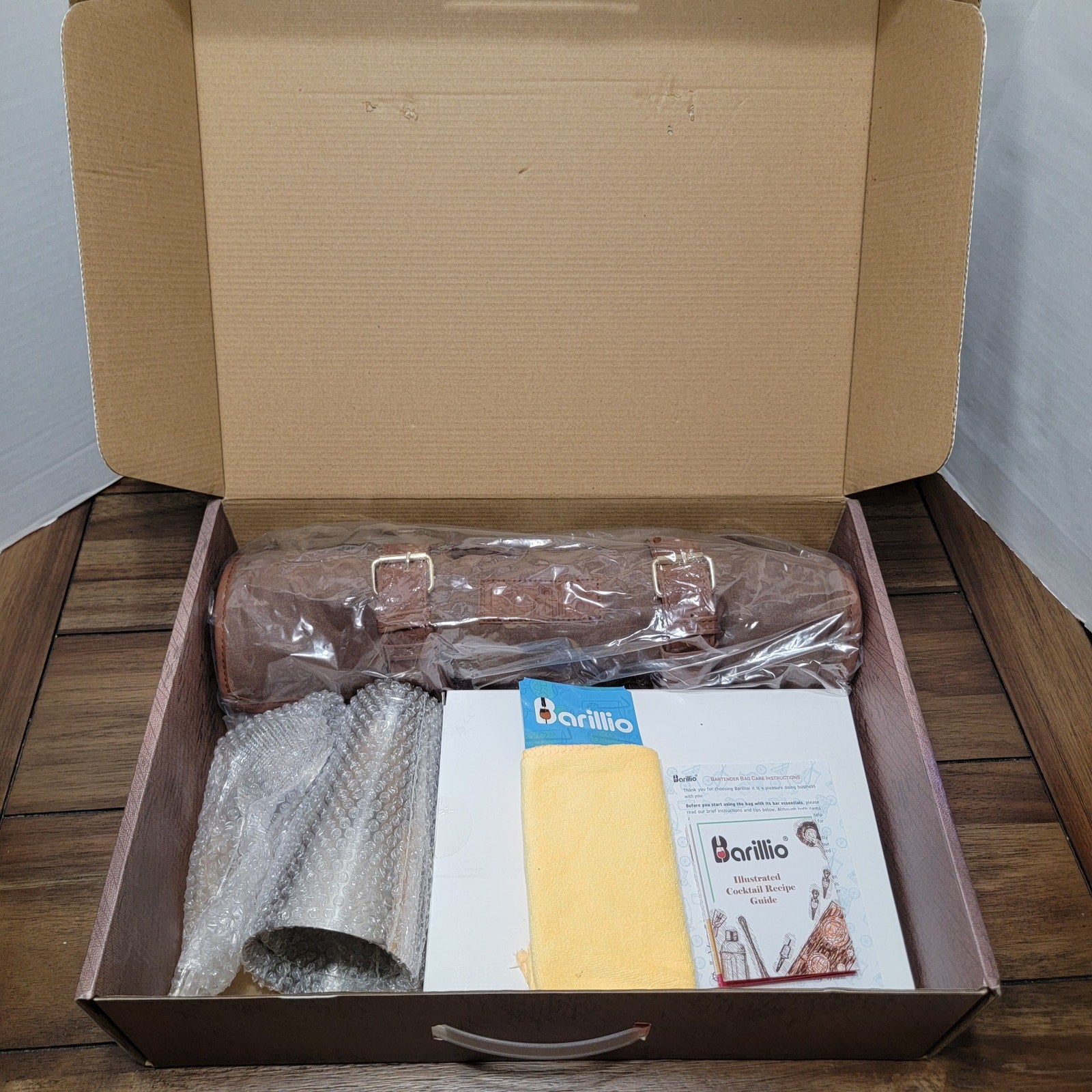 Barillio Bartender Roll Bag & Bar Tool Set - New In Box