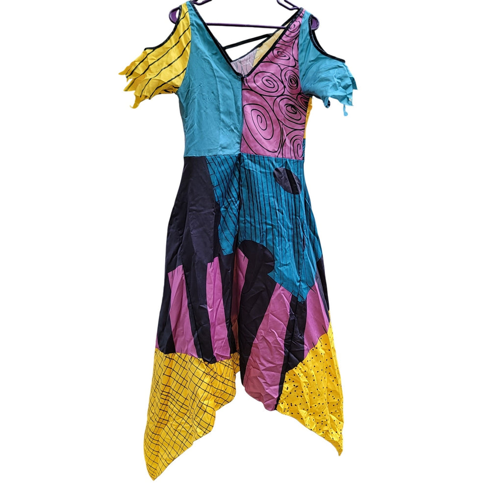 Disney's Nightmare Before Christmas Girls Sally Dress - Size Large (12-14)