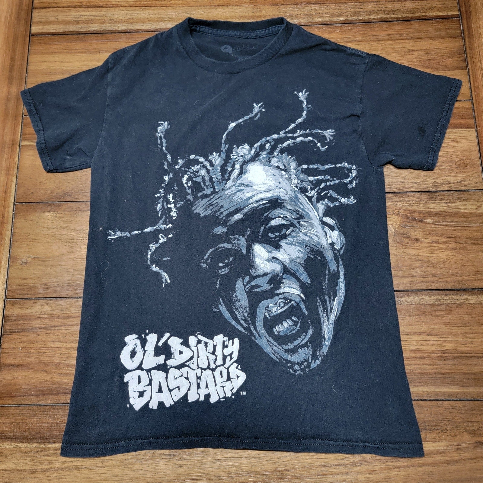 Ol' Dirty Bastard Black Unisex Tee - Size Small