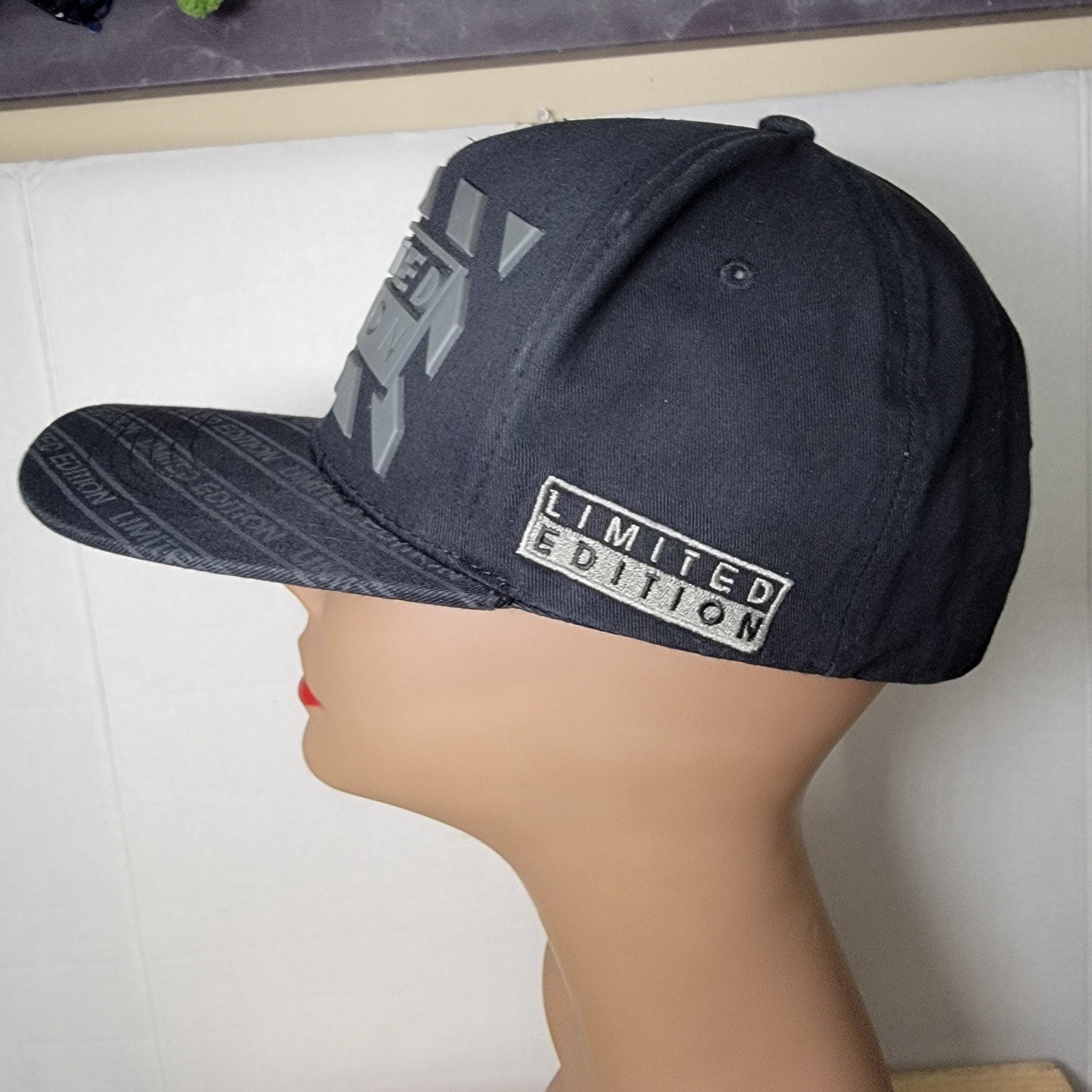 Top Level Black & Grey "Limited Edition" Snapback Ballcap