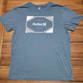 Hurley Dark Green Tee Square Logo - Size Small
