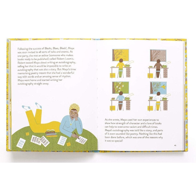 Set of 2 Little Guides To Great Lives: Nelson Mandela & Maya Angelou