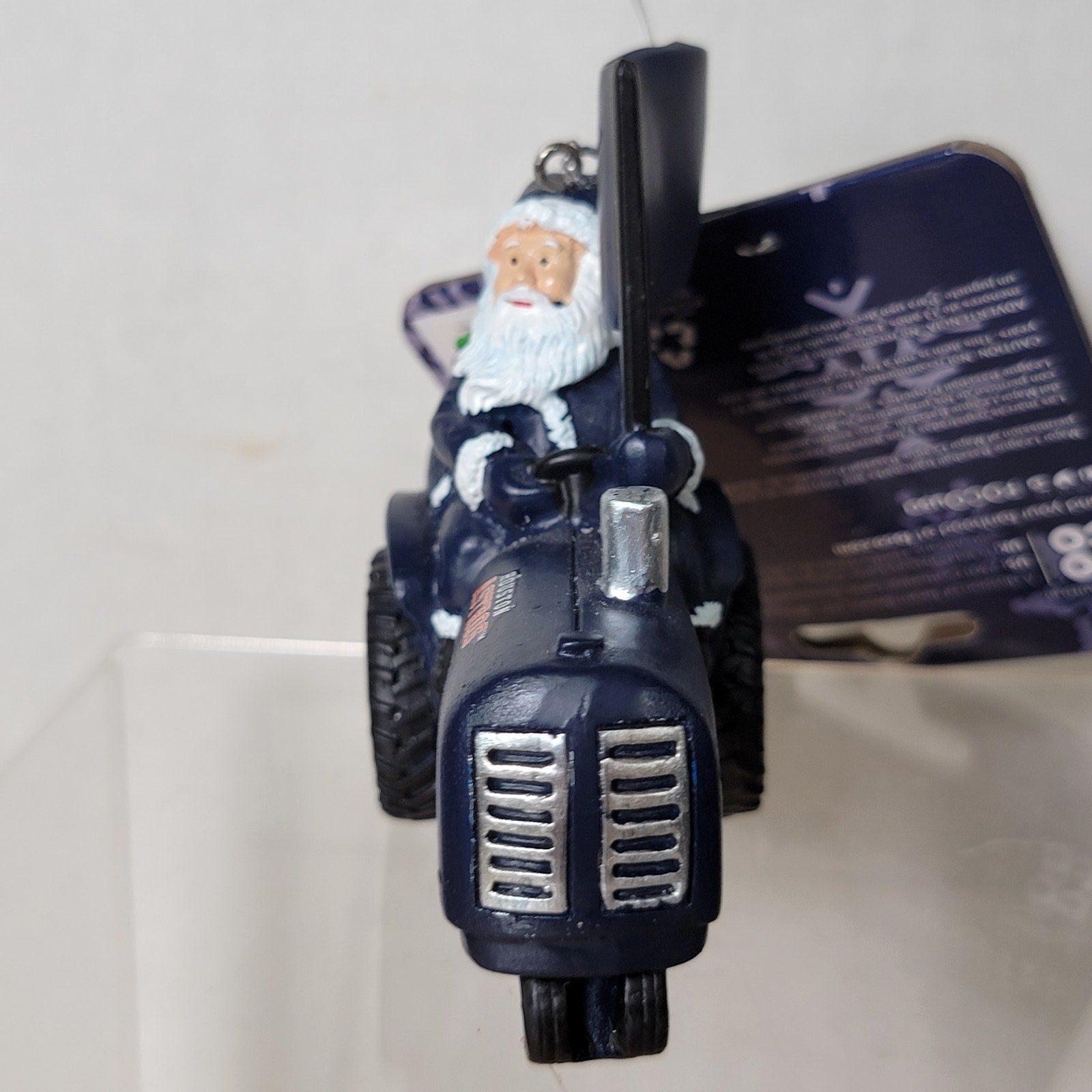 MLB Houston Astros Christmas Ornament Santa on a Tractor - NWT