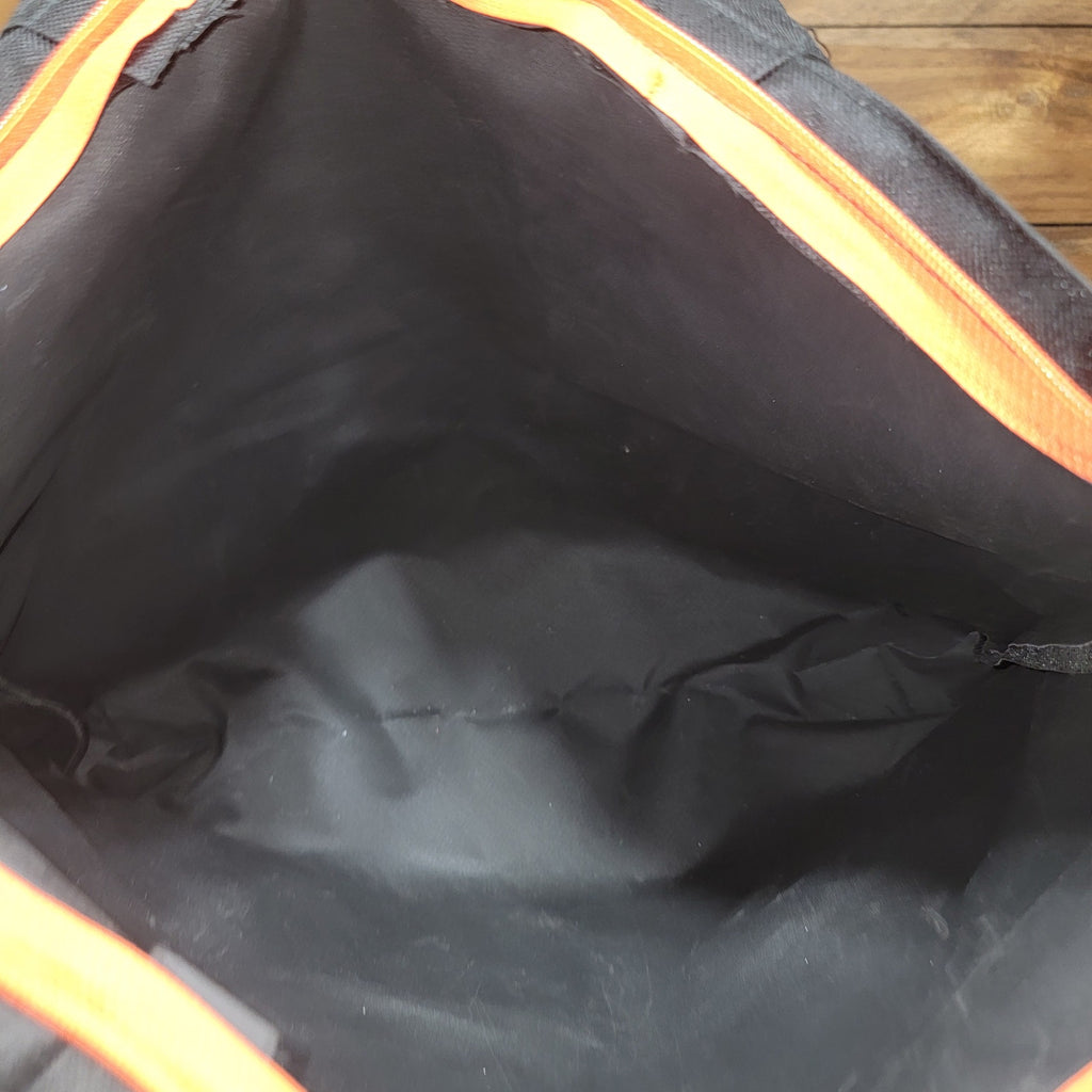 Black Cozumel Mexico Canvas Tote w/ Zipper "oh noooo!"