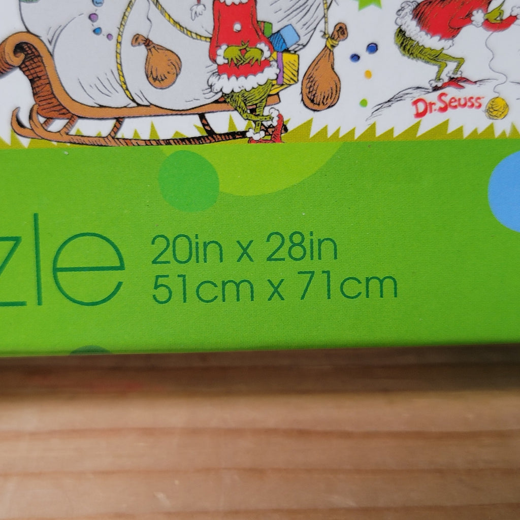 Dr. Seuss How The Grinch Stole Christmas 1000 Pc Puzzle