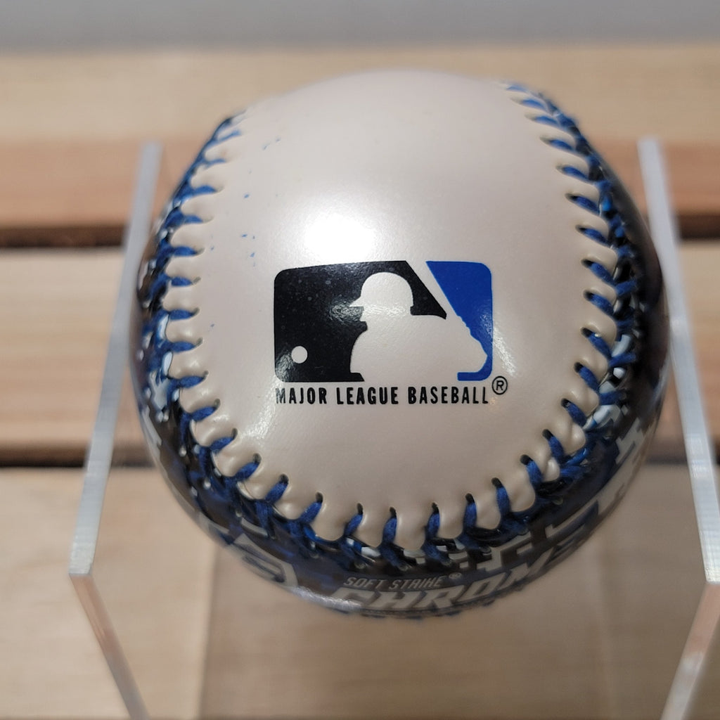 Franklin Soft Strike Blue & Black Camo Chrome Indoor / Outdoor Baseball
