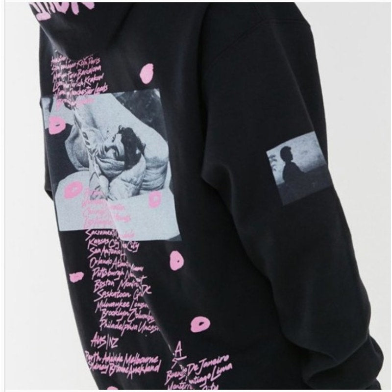 Shawn Mendez The Tour LS Black Unisex Hoodie "Youth" - Size Large