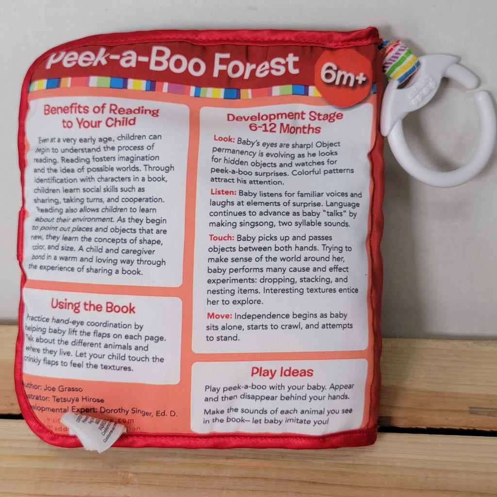 Lamaze Peek-a-Boo Forest Cloth Book
