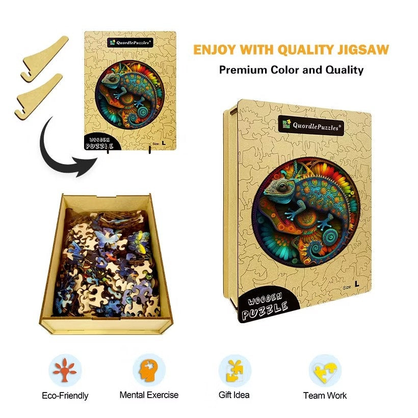 Quordle Wooden Puzzle Size Small - NEW / SEALED