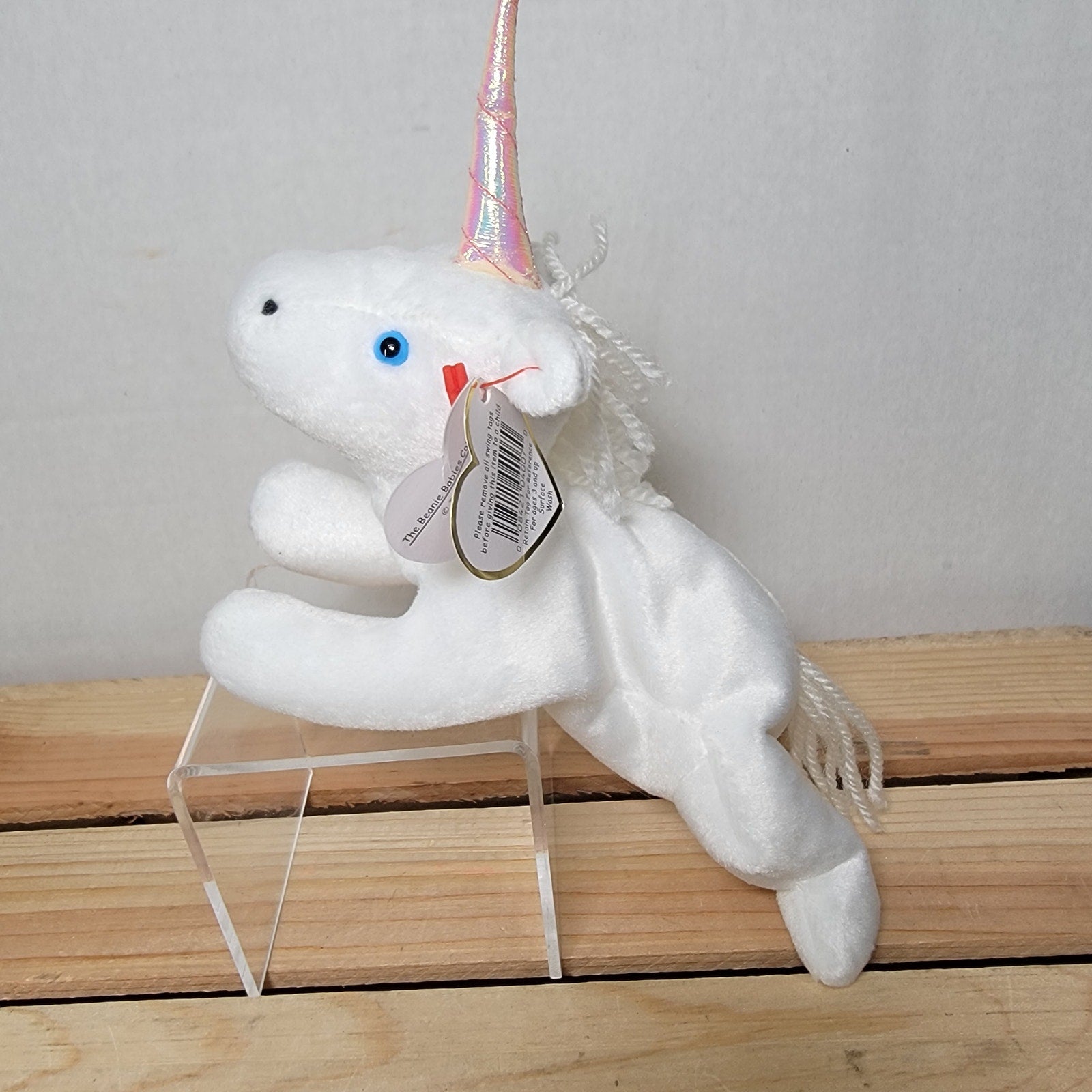 VINTAGE TY Beanie Babies Mystic The Unicorn Plush w/ Tags