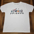 Halloween Friends Stitch White Tee - Size XL